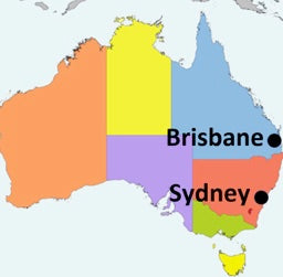 Brisbane to Sydney