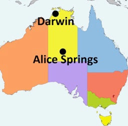 Alice Springs to Darwin